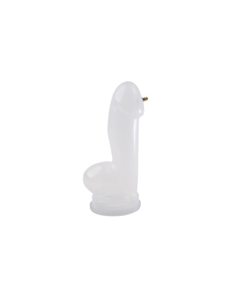 SP010 Cilindru realistic XL pentru penis, transparent