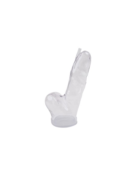 SP008 Cilindru pentru penis realistic L transparent